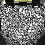 Cartoon Casino Card Pattern Print Pet Car Back Seat Cover