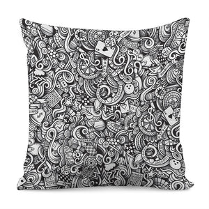 Cartoon Casino Card Pattern Print Pillow Cover