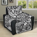 Cartoon Casino Card Pattern Print Recliner Protector