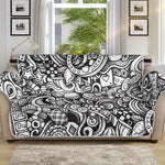 Cartoon Casino Card Pattern Print Sofa Protector