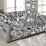 Cartoon Casino Card Pattern Print Sofa Protector