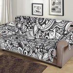 Cartoon Casino Card Pattern Print Sofa Protector