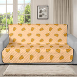 Cartoon Cheese Pattern Print Futon Protector