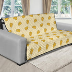 Cartoon Cheese Pattern Print Futon Protector