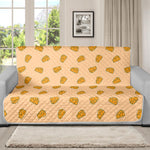 Cartoon Cheese Pattern Print Futon Protector