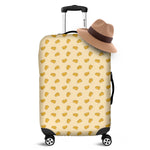 Cartoon Cheese Pattern Print Luggage Cover