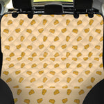 Cartoon Cheese Pattern Print Pet Car Back Seat Cover