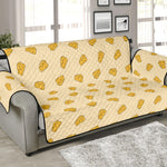 Cartoon Cheese Pattern Print Sofa Protector