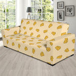 Cartoon Cheese Pattern Print Sofa Slipcover