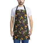 Cartoon Cinco de Mayo Pattern Print Apron