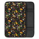 Cartoon Cinco de Mayo Pattern Print Car Center Console Cover