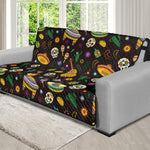 Cartoon Cinco de Mayo Pattern Print Futon Protector