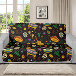 Cartoon Cinco de Mayo Pattern Print Futon Protector