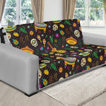 Cartoon Cinco de Mayo Pattern Print Futon Protector