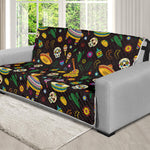 Cartoon Cinco de Mayo Pattern Print Futon Protector