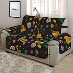 Cartoon Cinco de Mayo Pattern Print Half Sofa Protector