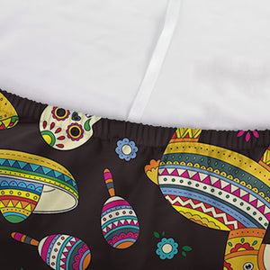 Cartoon Cinco de Mayo Pattern Print Sofa Cover