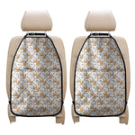 Cartoon Corgi Pattern Print Car Seat Organizers