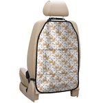 Cartoon Corgi Pattern Print Car Seat Organizers