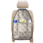 Cartoon Corgi Pattern Print Car Seat Organizers