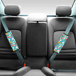 Cartoon Cupcake Pattern Print Car Seat Belt Covers