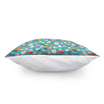 Cartoon Cupcake Pattern Print Pillow Cover