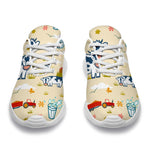 Cartoon Dairy Cow Farm Pattern Print Sport Shoes GearFrost