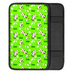 Cartoon Daisy And Cow Pattern Print Car Center Console Cover