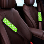 Cartoon Daisy And Cow Pattern Print Car Seat Belt Covers