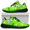Cartoon Daisy And Cow Pattern Print Walking Shoes