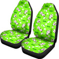 Cartoon Daisy And Cow Pattern Print Universal Fit Car Seat Covers