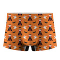 Cartoon Dracula Pattern Print Men's Boxer Briefs