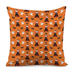 Cartoon Dracula Pattern Print Pillow Cover