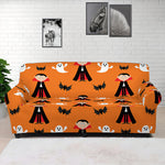 Cartoon Dracula Pattern Print Sofa Cover