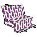 Cartoon Eggplant Pattern Print Pet Car Back Seat Cover