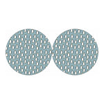 Cartoon Emperor Penguin Pattern Print Car Coasters