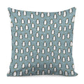 Cartoon Emperor Penguin Pattern Print Pillow Cover