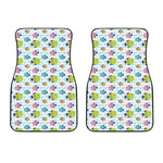 Cartoon Fish Pattern Print Front Car Floor Mats