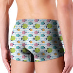 Cartoon Fish Pattern Print Men's Boxer Briefs