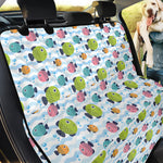 Cartoon Fish Pattern Print Pet Car Back Seat Cover