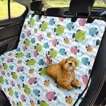 Cartoon Fish Pattern Print Pet Car Back Seat Cover