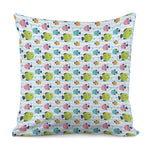 Cartoon Fish Pattern Print Pillow Cover