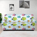 Cartoon Fish Pattern Print Sofa Cover