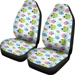 Cartoon Fish Pattern Print Universal Fit Car Seat Covers