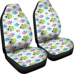 Cartoon Fish Pattern Print Universal Fit Car Seat Covers