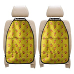 Cartoon Fox Pattern Print Car Seat Organizers