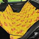 Cartoon Fox Pattern Print Pet Car Back Seat Cover