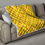 Cartoon Fox Pattern Print Quilt