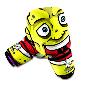 Cartoon Frankenstein Print Boxing Gloves