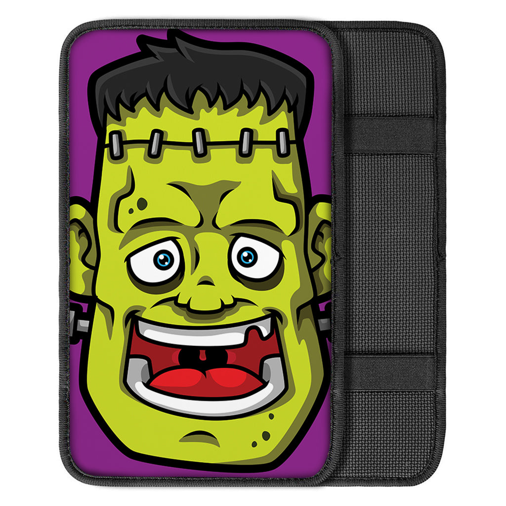 Cartoon Frankenstein Print Car Center Console Cover